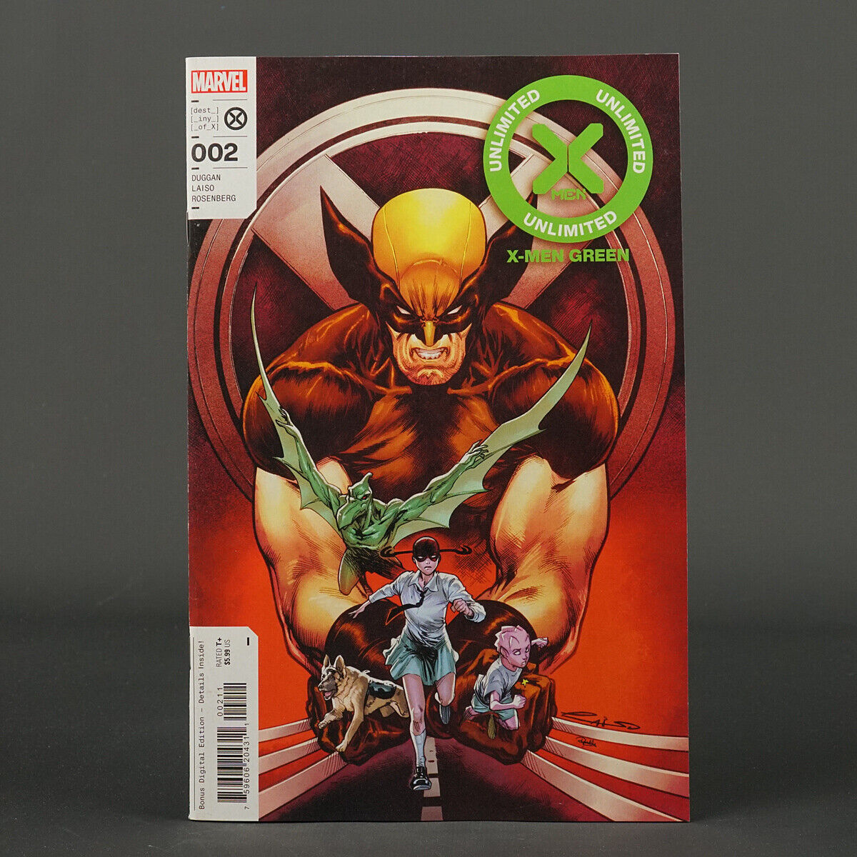 X-MEN UNLIMITED GREEN #2 Marvel Comics 2022 JUL220839 (A/CA) Laiso (W) Duggan