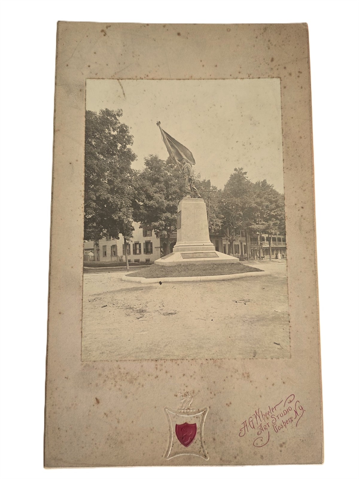 1907 antique 124th NY Vol goshen civil war ORANGE BLOSSOMS MONUMENT MEMORIAL 1907 antique 124th NY Vol goshen civil war ORANGE BLOSSOMS MONUMENT MEMORIAL