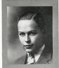 SAM MERWIN 1927 Phillips Andover School Yearbook SENIOR Year picture