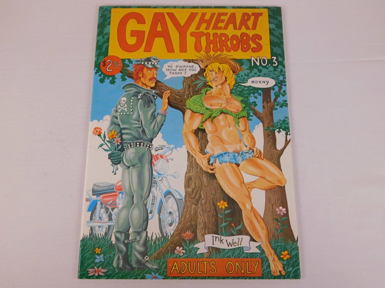 Gay Hearthrobs #3  Larry Fuller - Vintage Queer LGBTQ Underground Comic