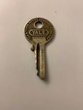 Vintage Yale & Towne Stamford Conn. Security Key No. S 1 1-3/4” aprox  picture