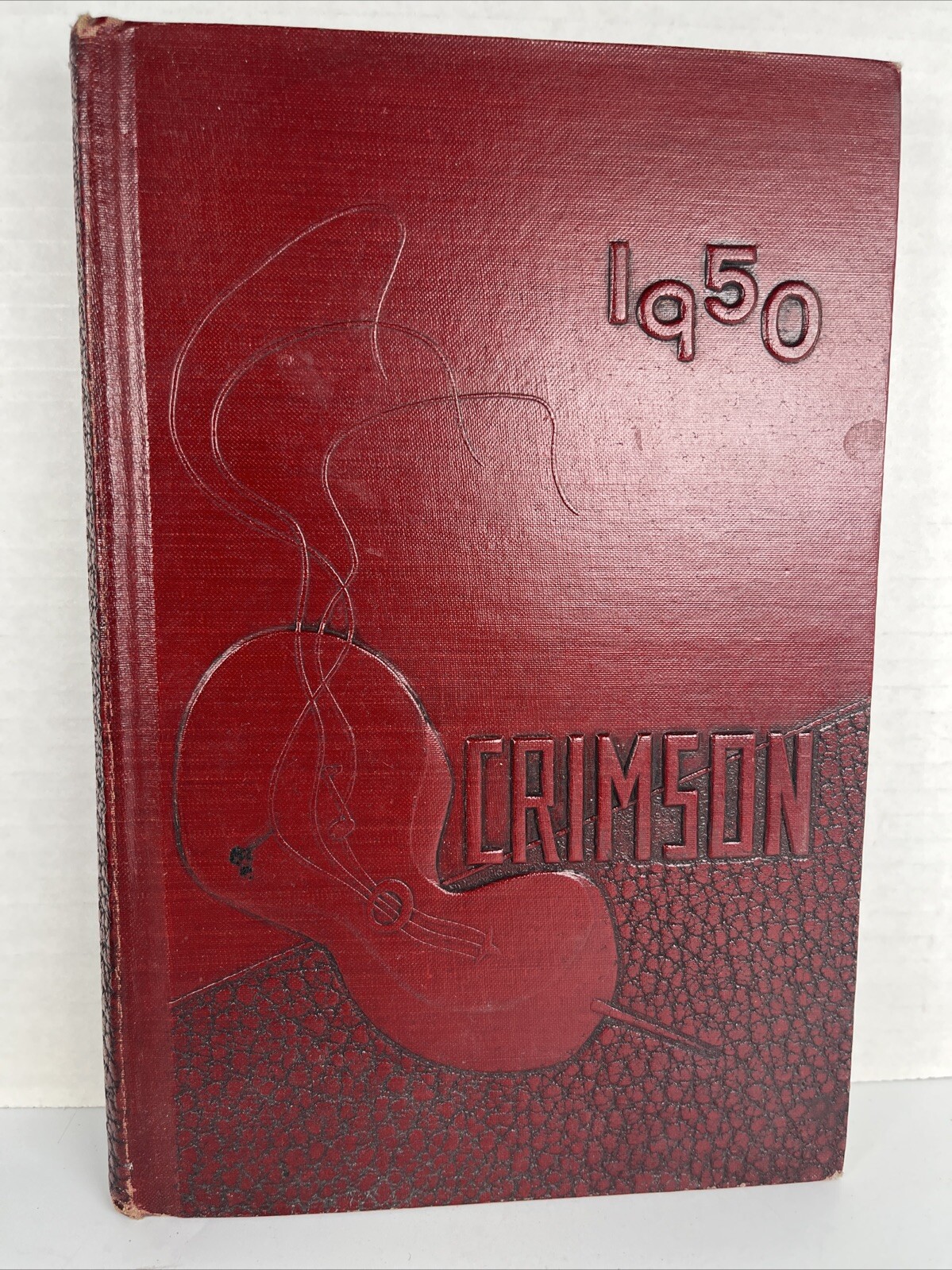 Vintage 1950 Ripton College Crimson Yearbook Ripton Wisconsin WI Annual