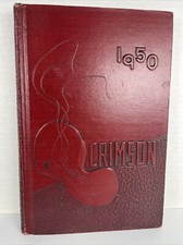 Vintage 1950 Ripton College Crimson Yearbook Ripton Wisconsin WI Annual picture