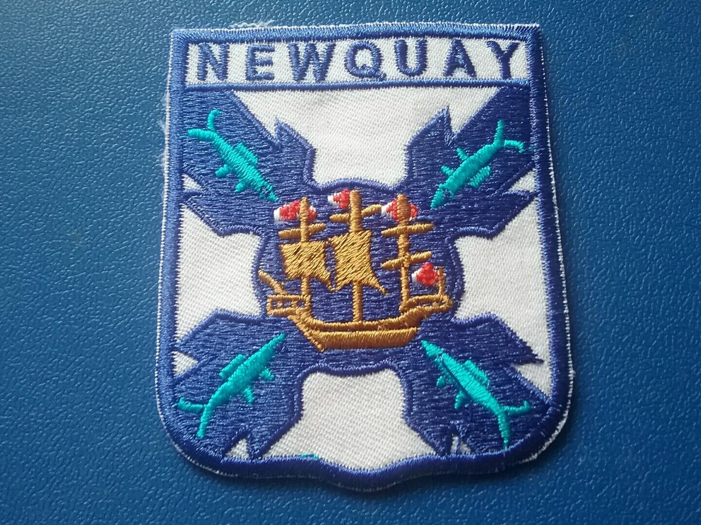 Newquay Cornwall Flag Patch