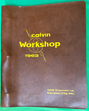 1963 CALVIN WORKSHOP Annual 16mm Industrial Film Production Seminar Manual RARE picture