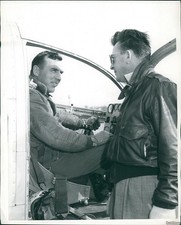 1959 Capt Robert Ferry Bell Helicopter Pilot Bill Quinlan Aviation Photo 8x10 picture