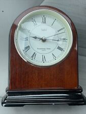 Stiffel Two Toned Piano Finish Mantel Clock With Westminster Chime picture