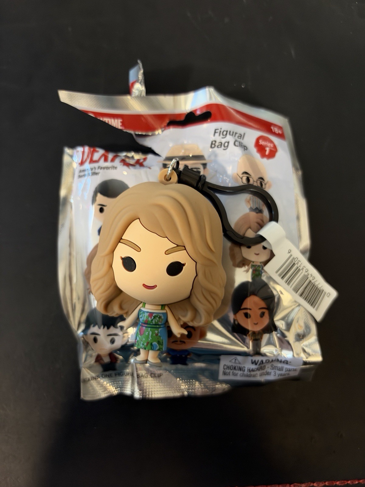 Dexter Series 1 Figural Bag Clip Keychain Rita Morgan Dexter Series 1 Figural Bag Clip Keychain Rita Morgan
