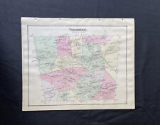 1877 Antique Map of Vershire Vermont Color Map VT by FW Beers ORIGINAL picture