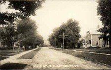 South Shaftsbury VT Main St. c1910 Real Photo Postcard picture