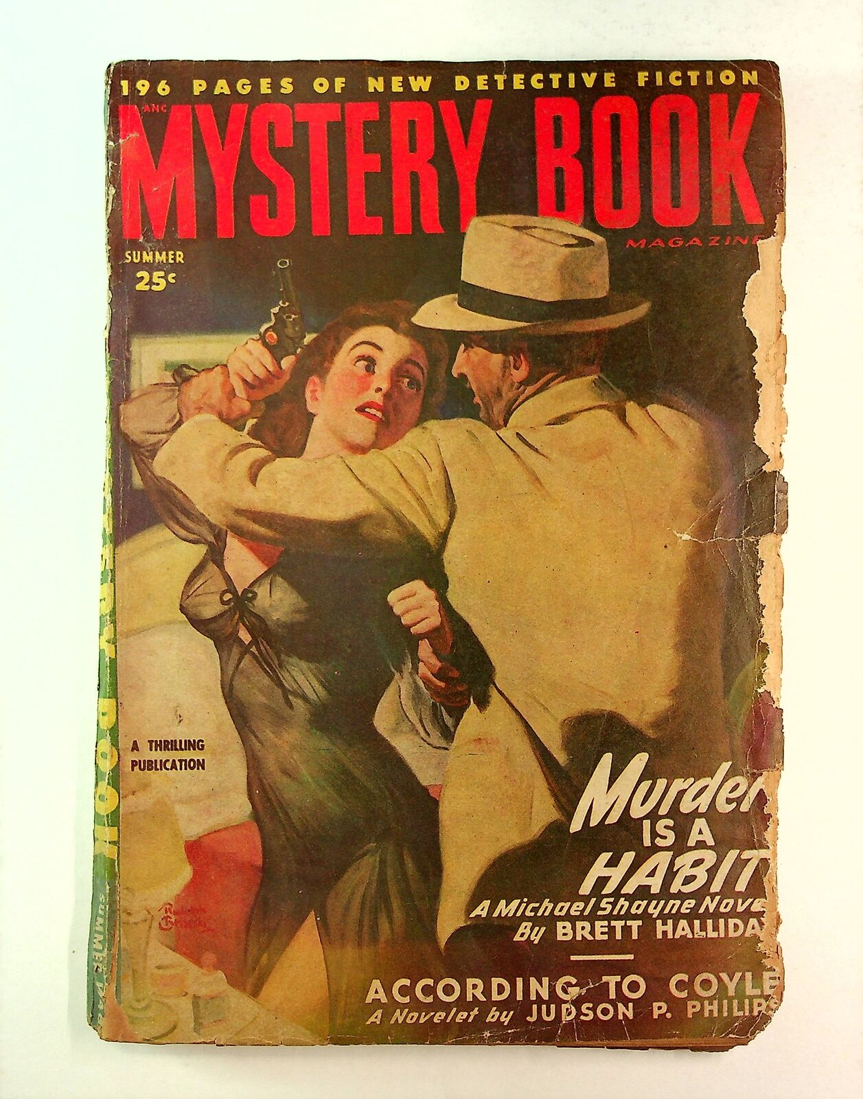 Mystery Book Magazine Pulp Jun 1948 Vol. 7 #1 GD/VG 3.0