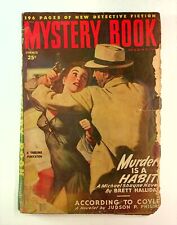 Mystery Book Magazine Pulp Jun 1948 Vol. 7 #1 GD/VG 3.0 picture
