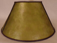 New Craftsmen Green Empire Style Mica Lamp Shade 7 1/2