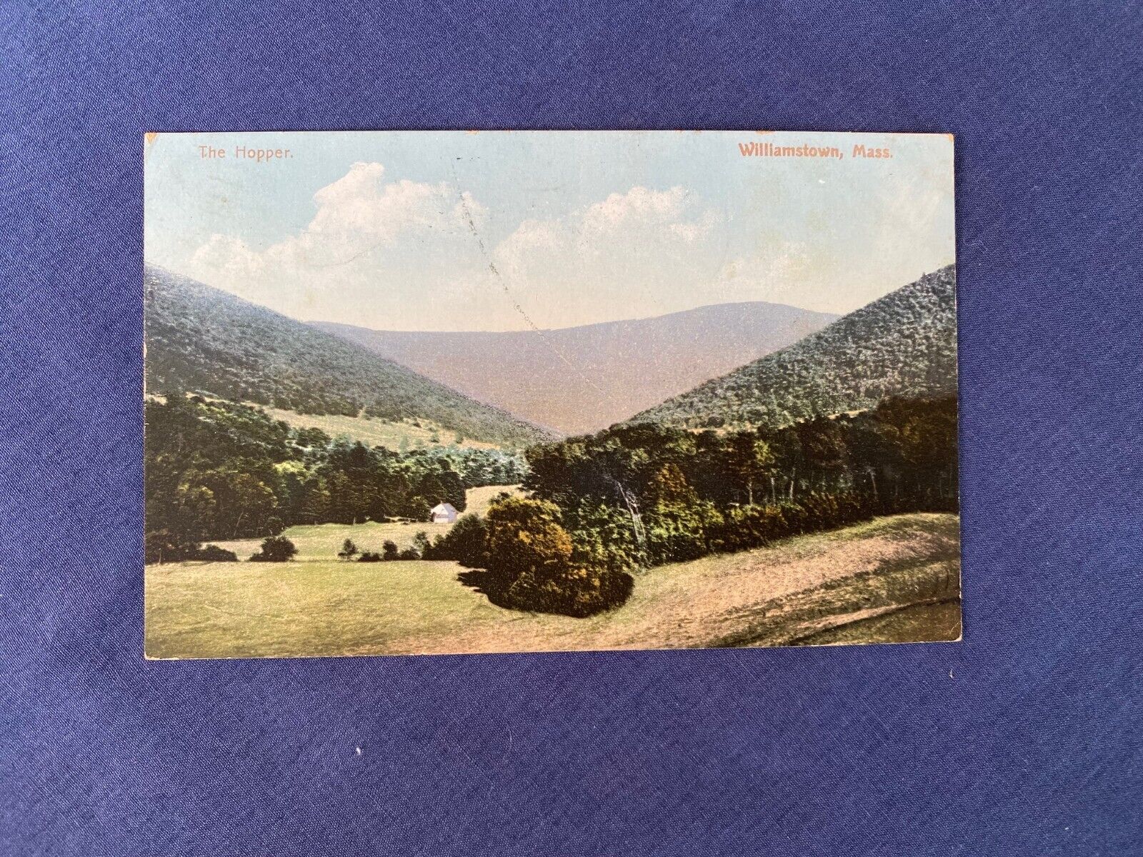 Antique Postcard Of Williamstown, Mass. – 1908 Cancellation.