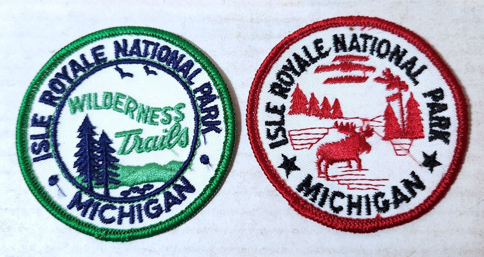 Isle Royale National Park in Michigan, patch lot (2), Wilderness Trails