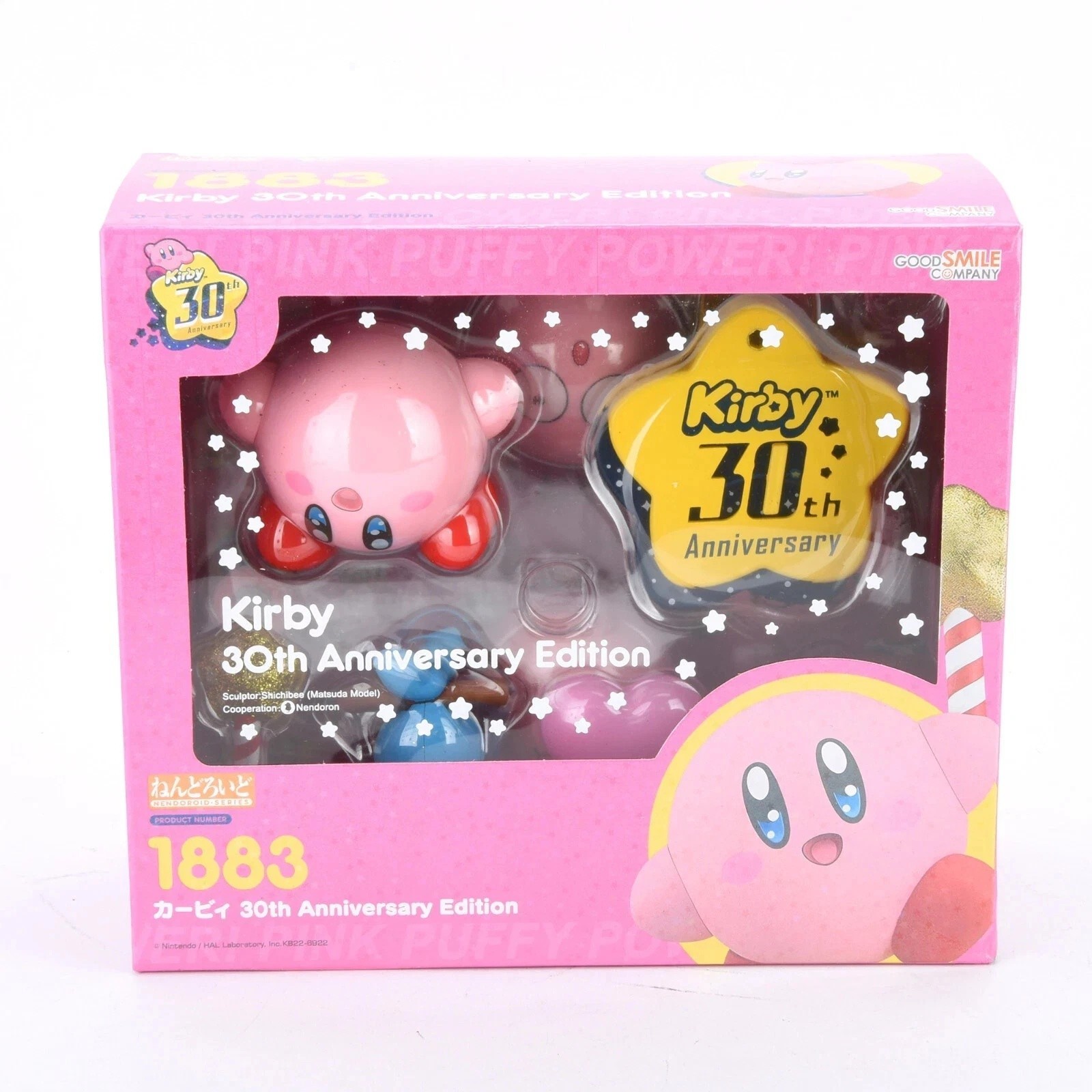 Kirby 30th Anniversary Action Figure Dolls Exchange Face Expression Toys FullSet Kirby 30th Anniversary Action Figure Dolls Exchange Face Expression Toys FullSet