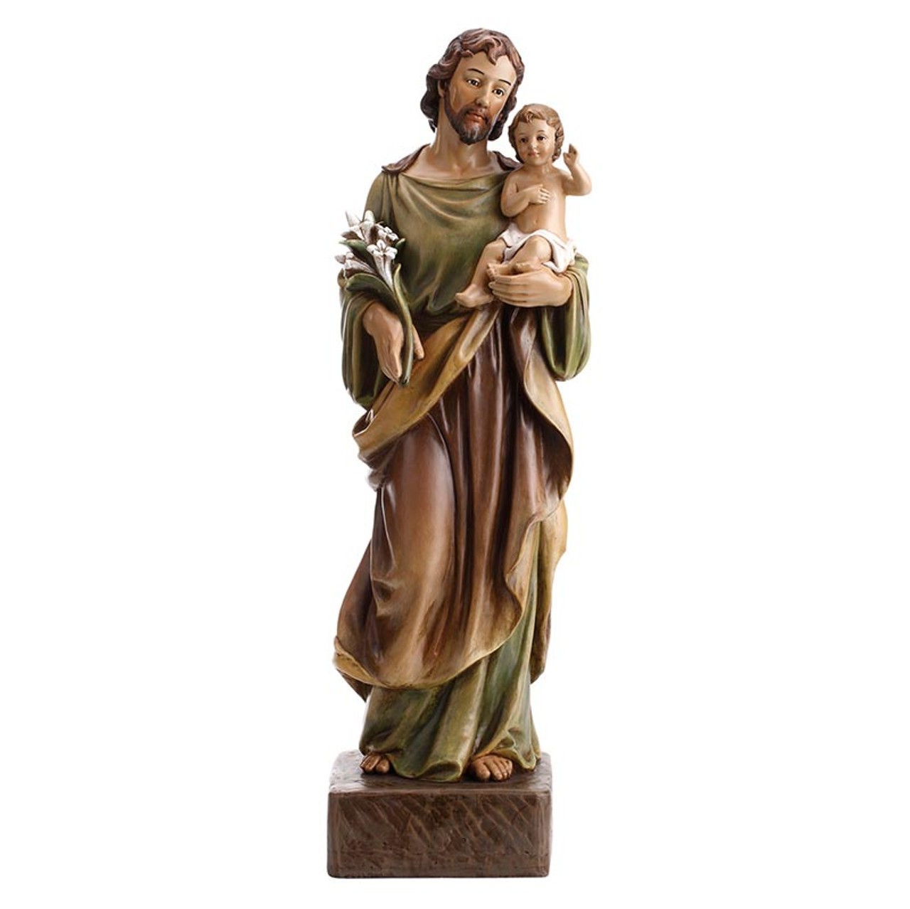 St. Joseph and Child Statue, 22'' High Saint Joseph and Child Statue St. Joseph and Child Statue, 22'' High Saint Joseph and Child Statue