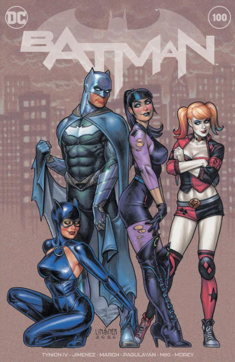 Batman #100 - Joseph Michael Linsner - Trade Variant - Metahumans Exclusive