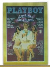 Playboy Chromium Cover Cards Edition 2 #R161 Celebrity Refractor Steve Martin picture