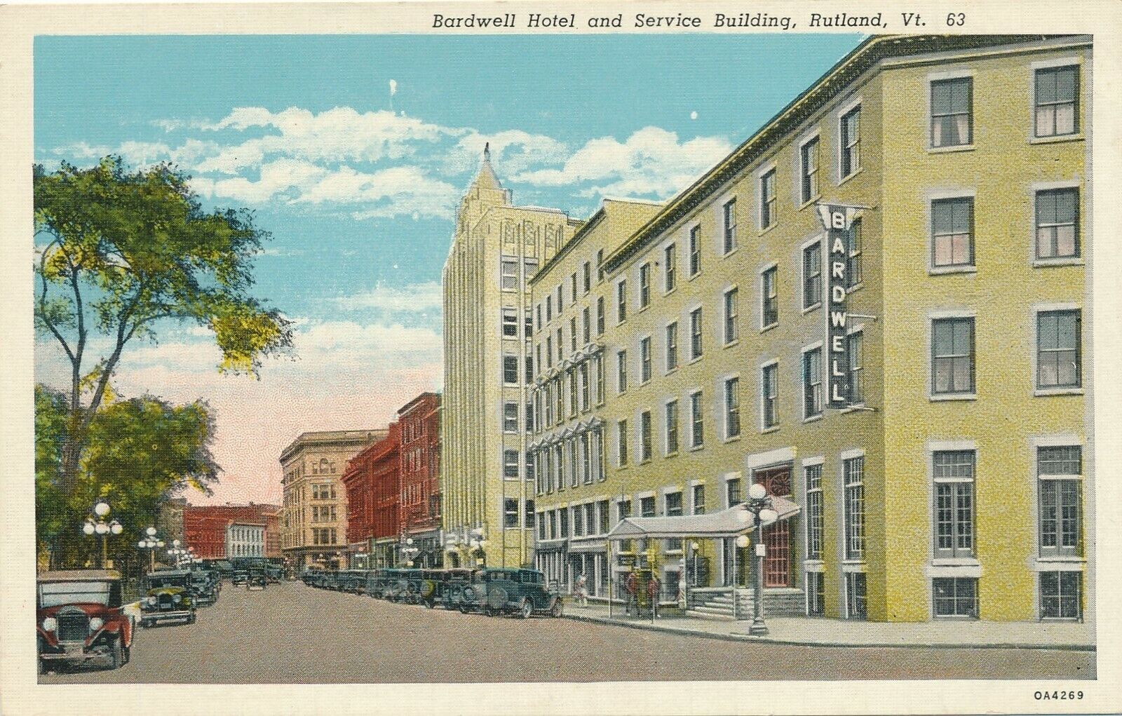 RUTLAND VT – Bardwell Hotel and Service Building