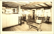 Tap Room at Wayside Inn South Sudbury Massachusetts MA ~ Artcraft Photo RPPC picture