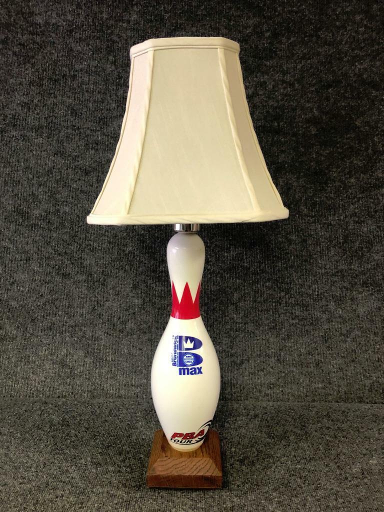 Custom One of A Kind Brunswick PBA Tour Bowling Pin Lamp