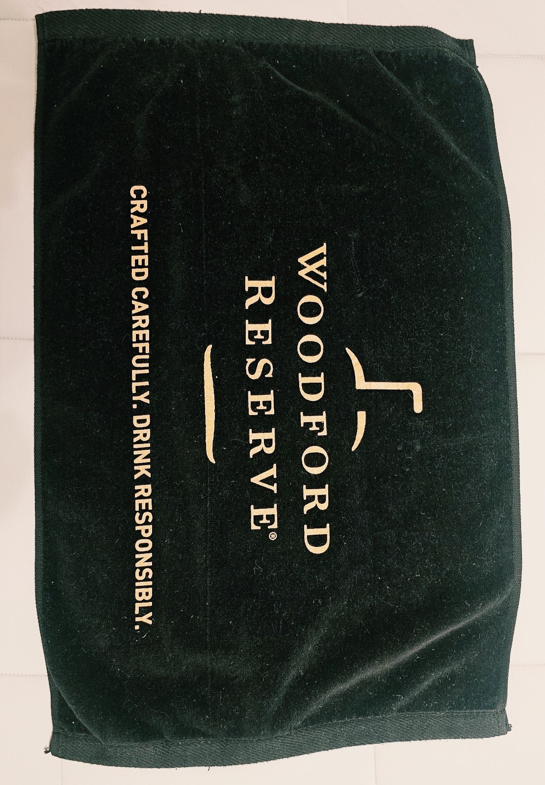 Woodford Reserve Bourbon Bar Towel Black 24 Woodford Reserve Bourbon Bar Towel Black 24