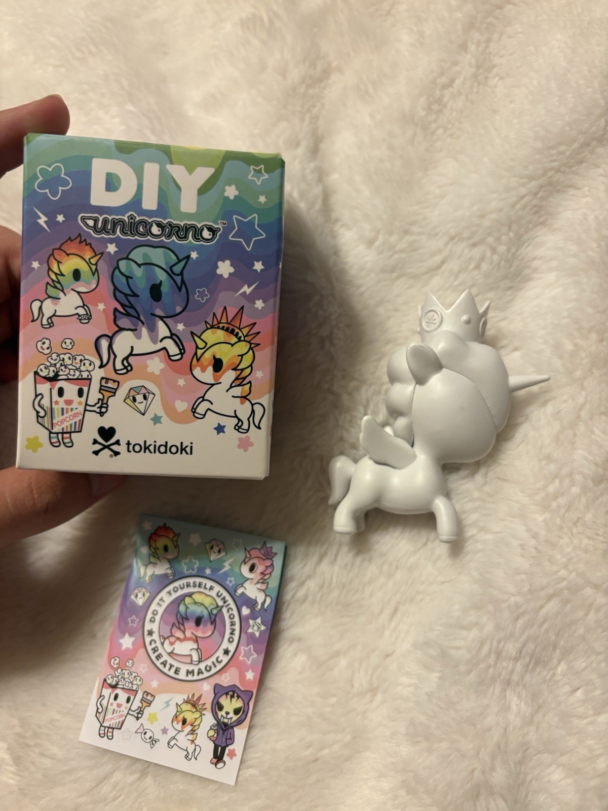 Tokidoki DIY Kingsley Blind Box Collectible Vinyl Figure With Box Unicorno Tokidoki DIY Kingsley Blind Box Collectible Vinyl Figure With Box Unicorno