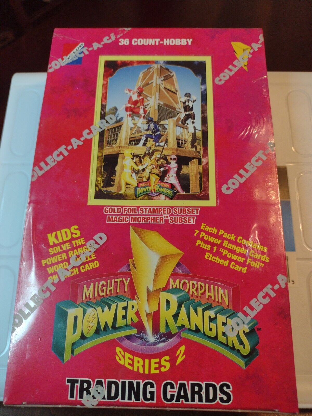 1994 Mighty Morphin Power Rangers Series 2 Trading Cards Sealed Box Nos