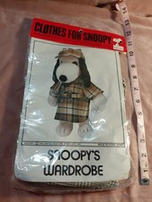 Vintage Snoopy Sherlock Holmes Outfit #4388 Clothes for Snoopy Determined NOS picture