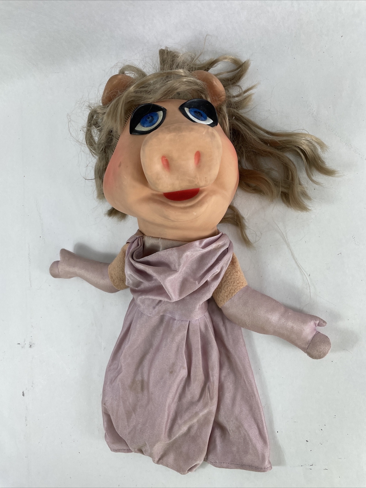 Vintage 1977 Fisher Price Jim Henson Miss Piggy Hand Puppet 855 Doll ...