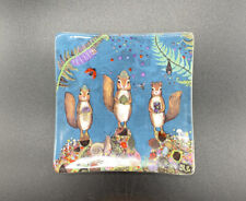 HTF Woodland GreenBox Art and Culture Eli Halpin Squirrel Royal Dish Nordstrom picture