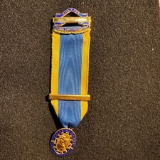 Colonial Dames XVII Century Ribbon Anne Constable Lee John Alden Insignia picture