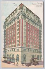 Hotel Benson Portland Oregon OR Vintage Lithograph Postcard picture