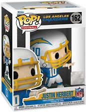 FUNKO POP NFL: Chargers - Justin Herbert (Home) Vinyl Figure With Protector picture