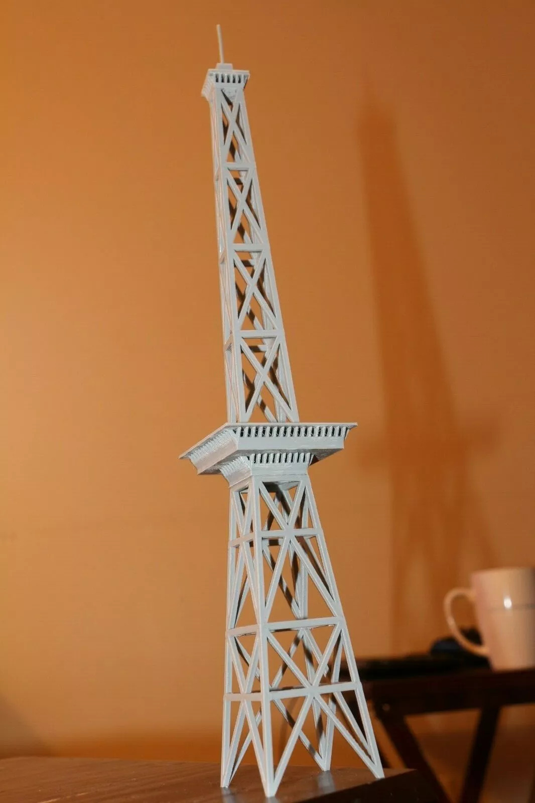 The Berliner Funkturm tower Model 3D print 1ft tall The Berliner Funkturm tower Model 3D print 1ft tall