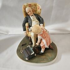 vintage grandpa Guardian By Norman Rockwell 1991 Figurine Limited Edition picture