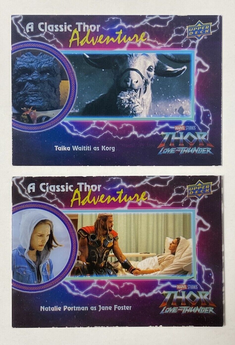 2023 UD Thor Love & Thunder Tier 1 Classic Adventure Acetate Singles (You Pick)