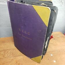 1917 Scrapbook NY State College for Teachers Psi Gamma Sorority Albany 76 pages picture