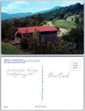 Hectorville Bridge Montgomery VT Postcard picture