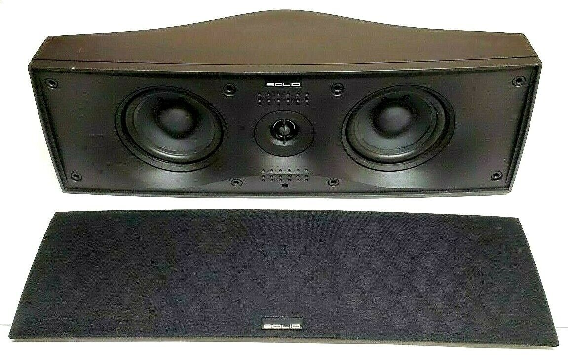 B&W Bowers Wilkins Solid Solution C100 Center Speaker Fully Tested