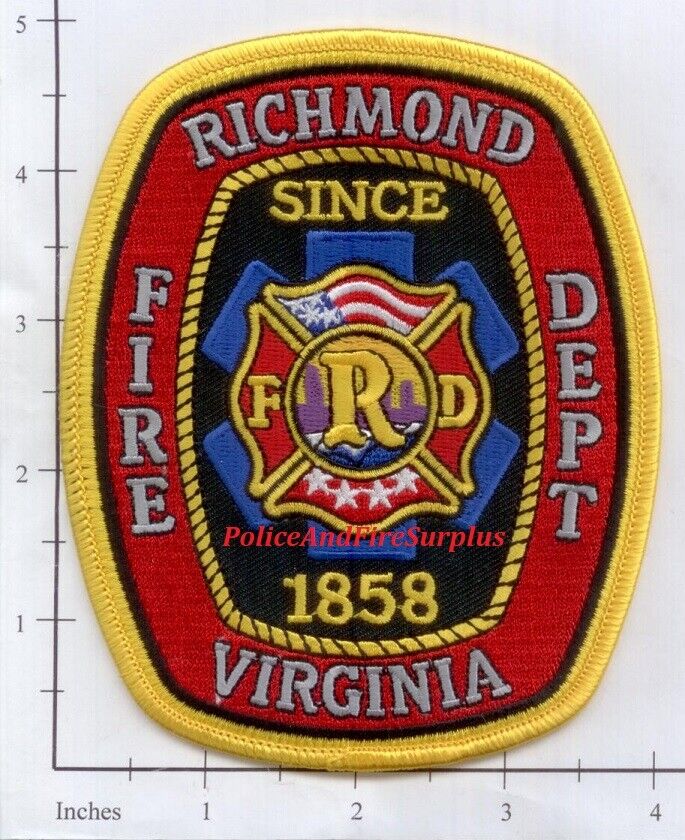 Virginia - Richmond VA Fire Dept Patch