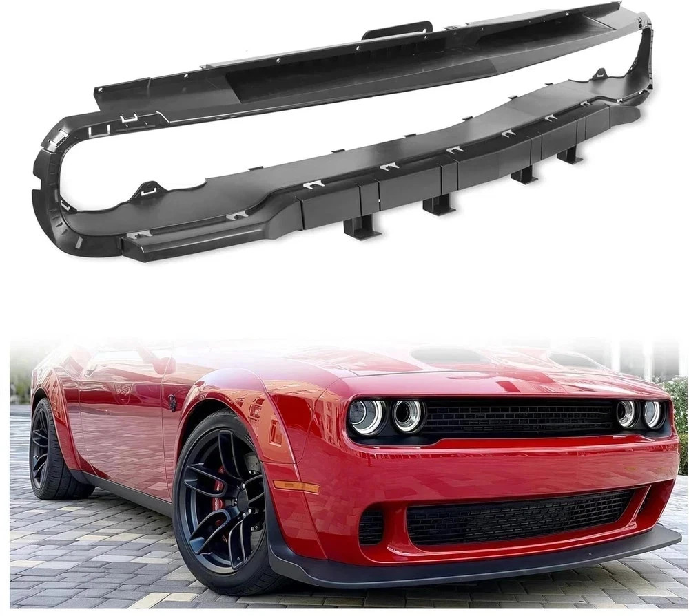 Lower Grill Reinforcement Compatible with 2015-2023 Dodge Challenger Bumper F... Lower Grill Reinforcement Compatible with 2015-2023 Dodge Challenger Bumper F...