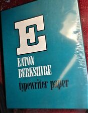 Vtg Eatons Berkshire Parchment Onion Skin Typewriter Paper 8.5 x 11 500 SEALED picture