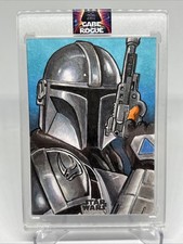 2022 Topps Mandalorian 1/1 Sketch Card The Mandalorian Darren Coburn-James picture