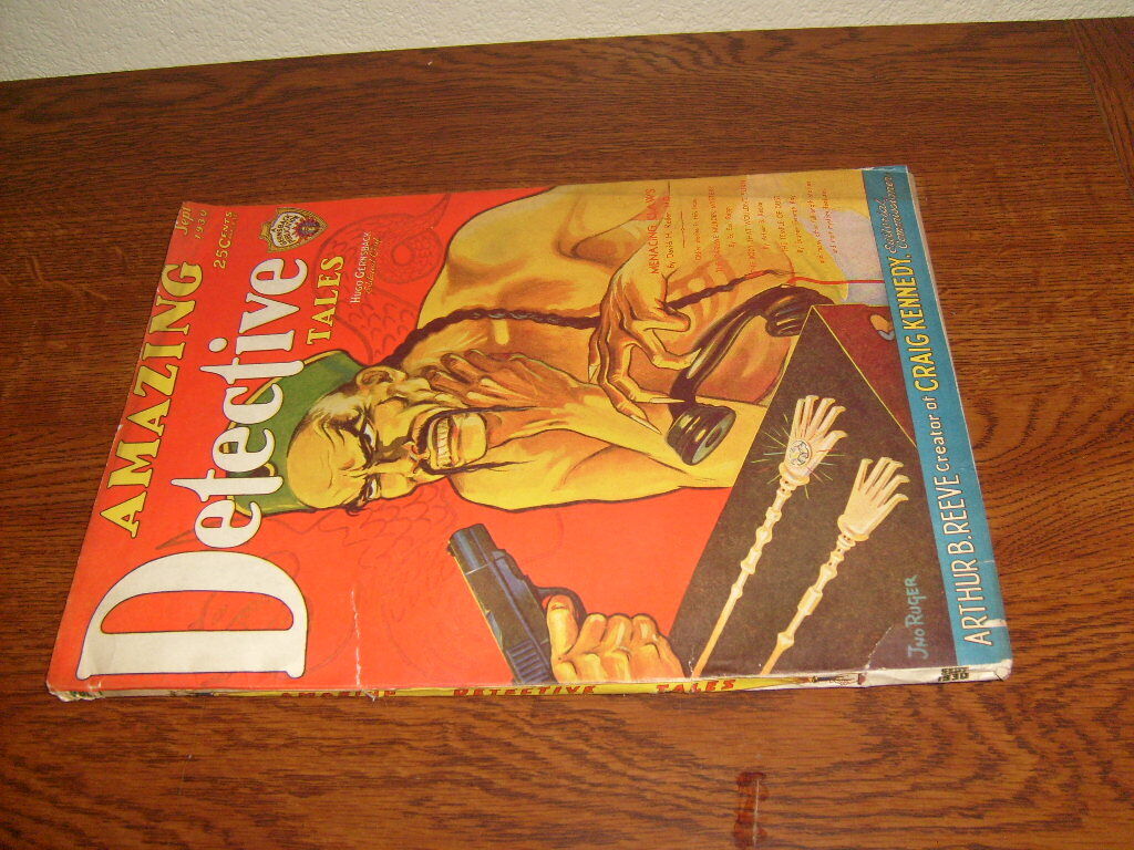 AMAZING DETECTIVE TALES PULP, SEPTEMBER 1930