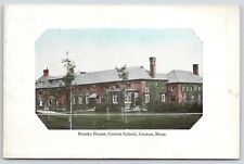 Groton School Massachusetts~Brooks House~Rectangle Portal w/Fancy Corners~1910 picture