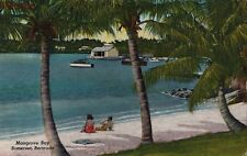Postcard Mangrove Bay Somerset Bermuda 1957 picture