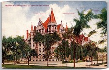 University of Chicago Women's Dormitories Foster Beecher Kelly IL Postcard PC270 picture