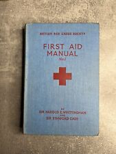 British Red Cross Society - First Aid Manual No. 1 - 1949 - 9th Edition Hardback picture